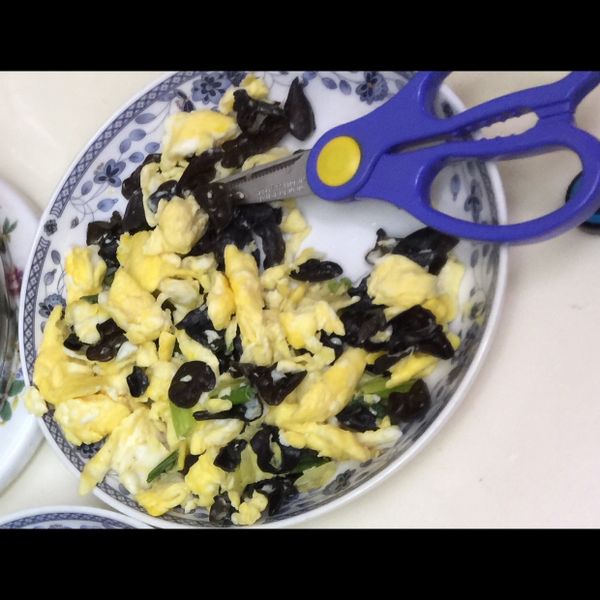 蔥花木耳炒蛋【8】 : Chun 一起做