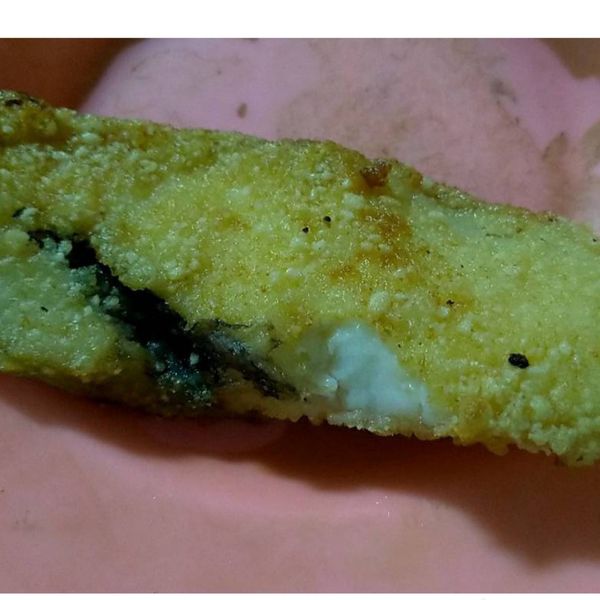 乾煎鱈魚排：小芒果 一起做