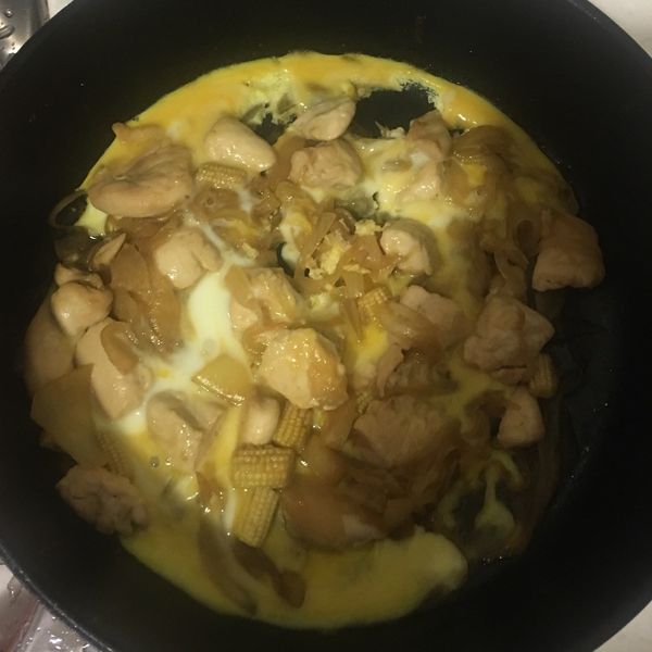 親子丼:Cian-Yu 一起做