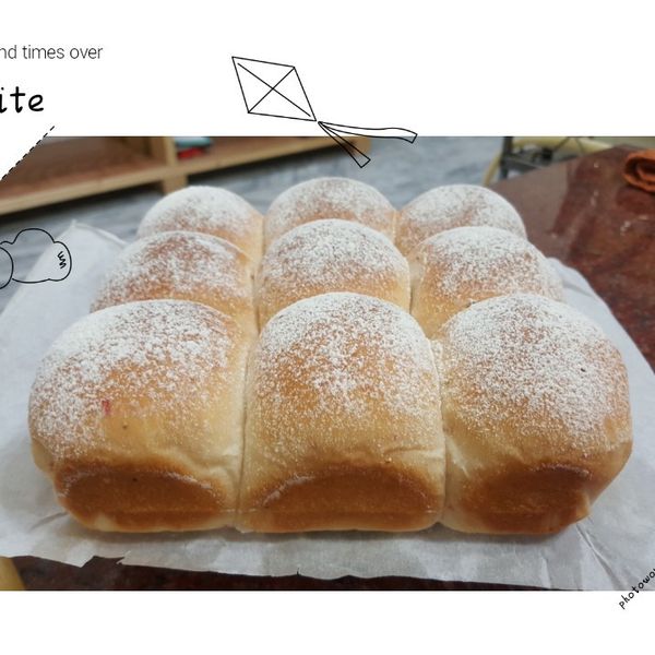 基本款~鮮奶小餐包 : Lai Oa一起做