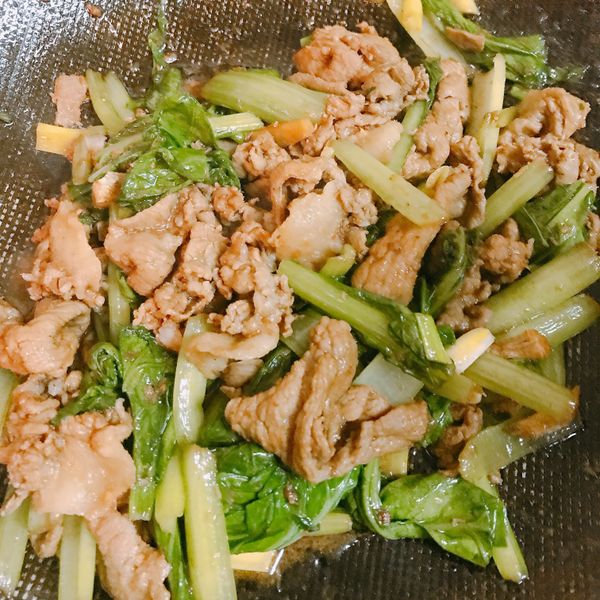 沙茶豬肉片 : Chih Chia Huang一起做