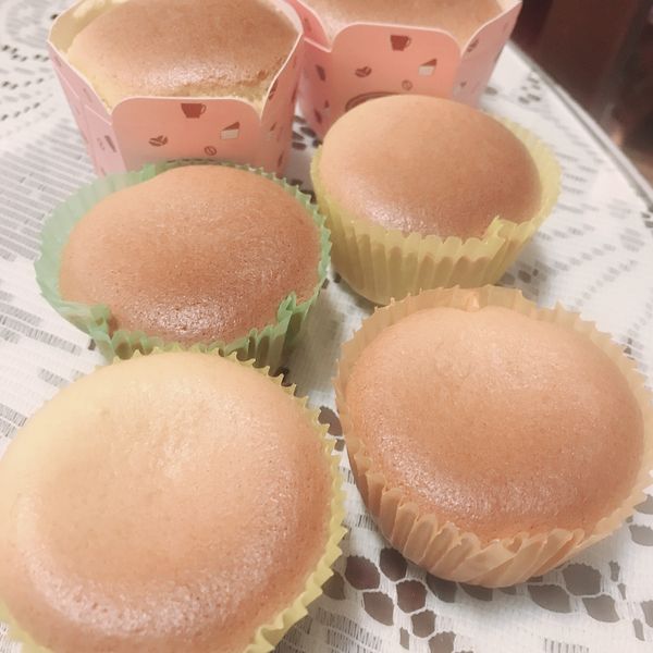 👩🍳小熊🐻原味杯子蛋糕:Fiounana Yang 一起做