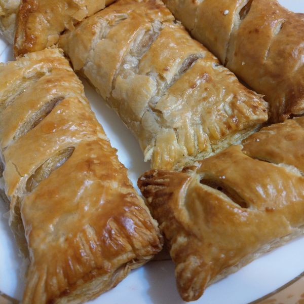 起酥肉桂蘋果派（方形、三角形兩款）：Chenghao Kuo 一起做