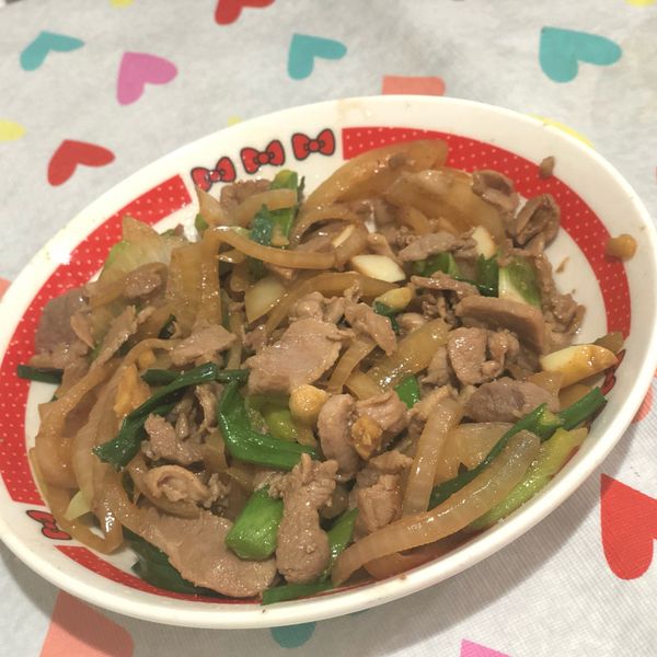 蔥爆豬肉 - {家常經典} : Cindyli一起做