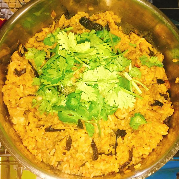 古早味油飯 : 捲一起做