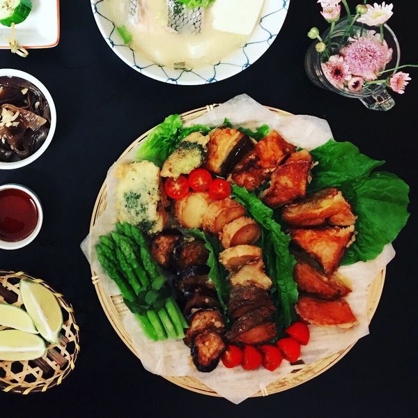 酥炸天婦羅（炸蔬菜）：Zoe L 一起做