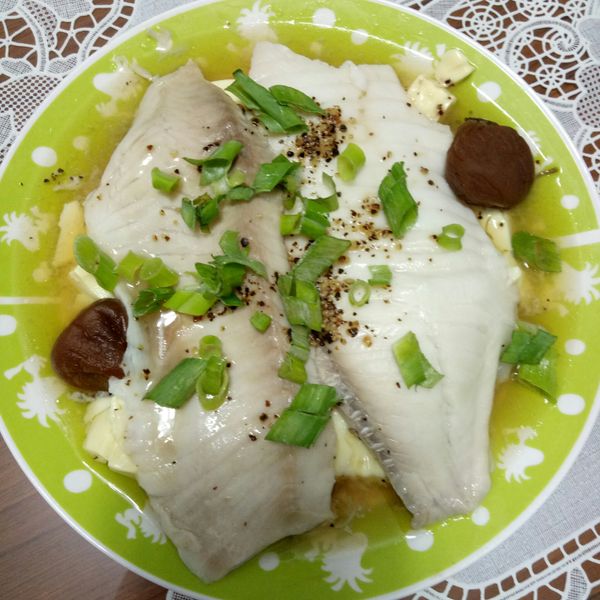 紫蘇梅蒸雕魚片 : Carol Lan一起做