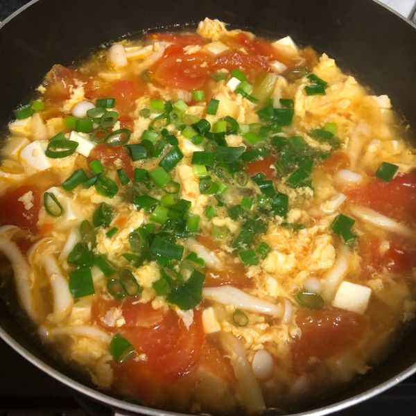 蕃茄蛋花湯（減醣版）：葉圓圓 一起做