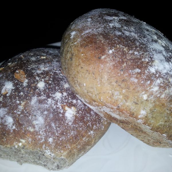 歐式芝麻麵包：Cathy 一起做