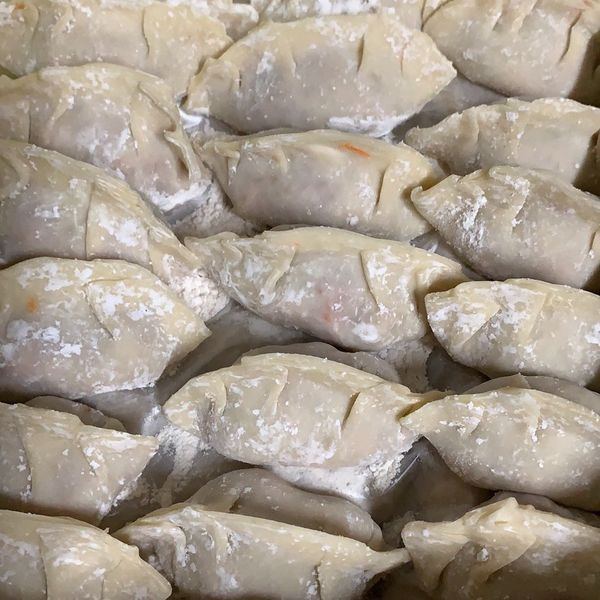 紅蘿蔔水餃 : A.一起做