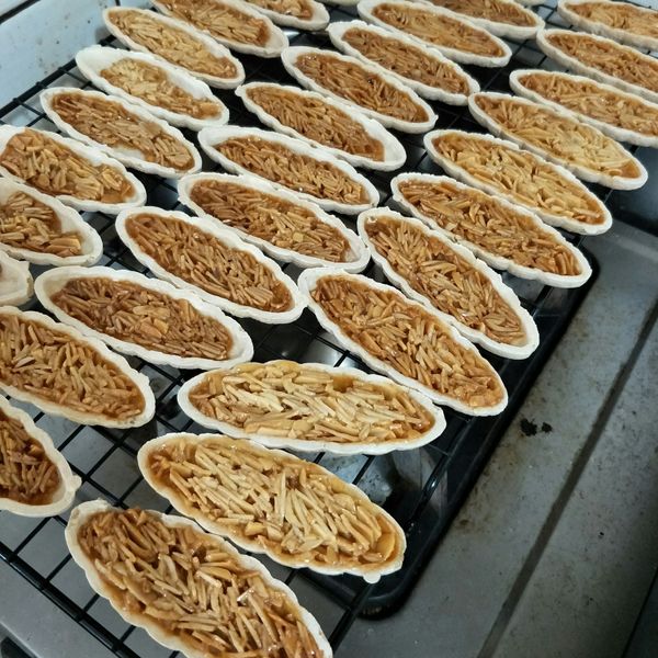 法式焦糖蜂蜜杏仁船🍯 : Vita Lin一起做