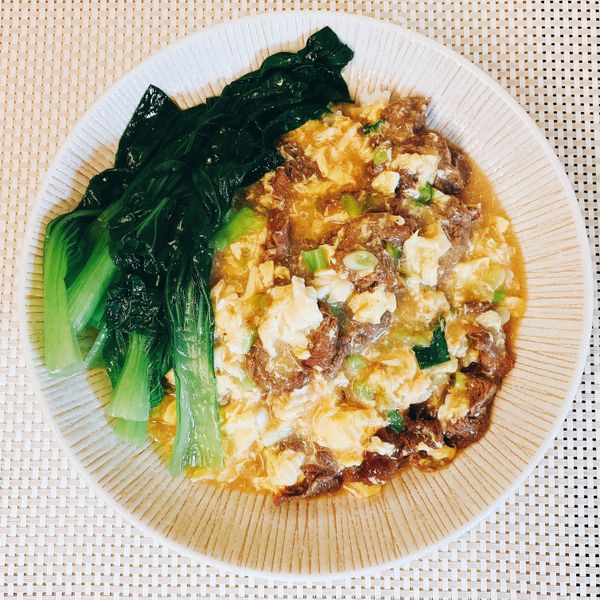 滑蛋牛肉燴飯 : Davie Liu一起做
