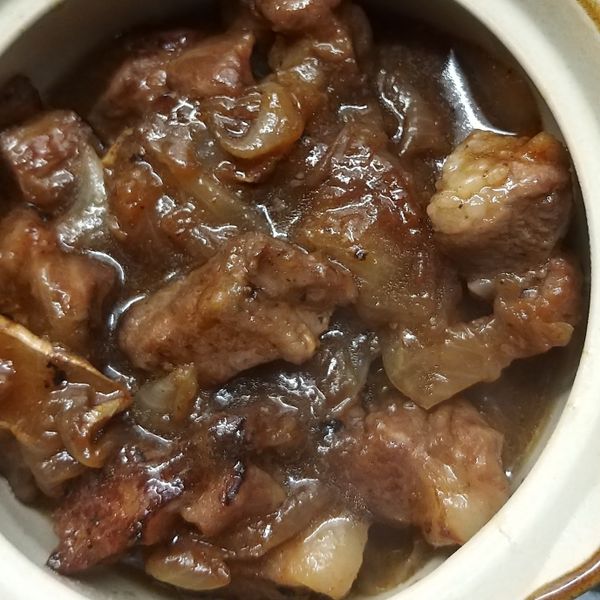 不加水的超下飯濃香洋蔥燉肉 : 涂莉姍一起做