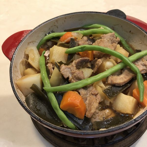 馬鈴薯燉肉 (雞肉) Nikujaga：Yu Hua Lo 一起做