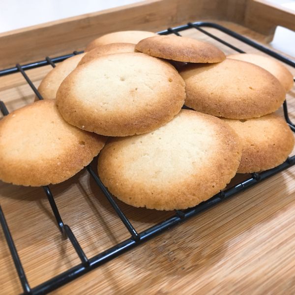 法式貓舌頭餅乾, Easy : 牛一起做