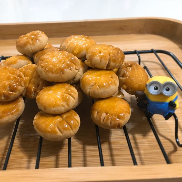 3樣食材-迷你菠蘿煉乳餅乾 : 牛一起做