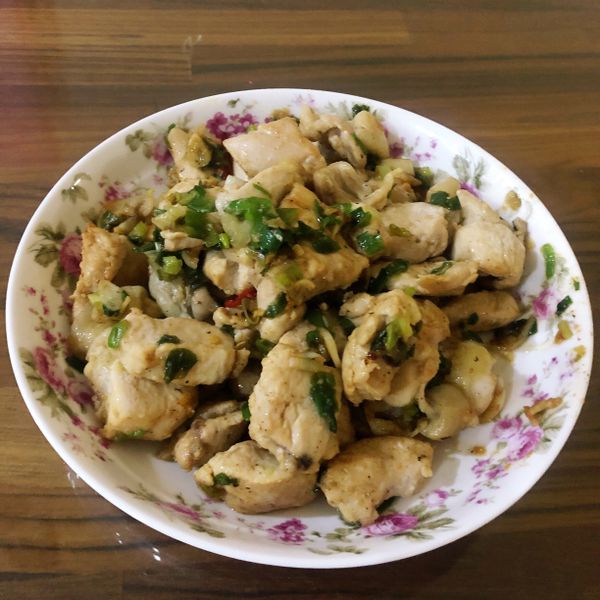 椒鹽雞丁（低醣可）：Claire Weng 一起做