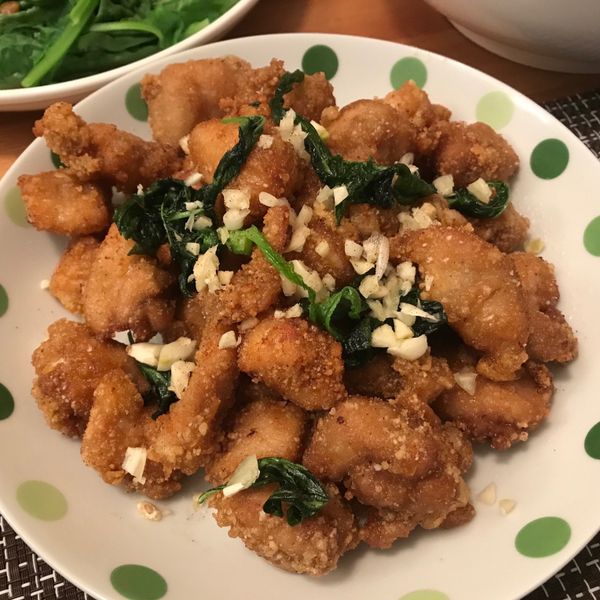 無骨鹽酥雞 : elizabeth1100一起做