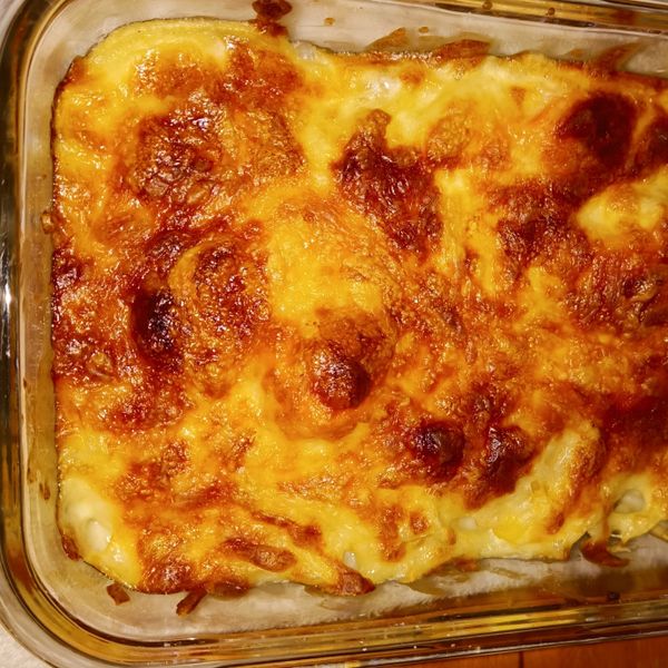 白醬 蔬菜焗烤 通心麵（超簡單） : 李宜珊一起做