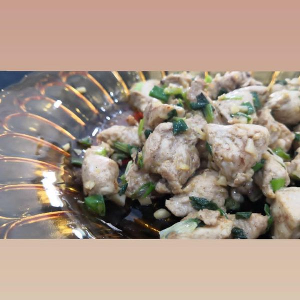 椒鹽雞丁（低醣可） : 徐绿叶一起做