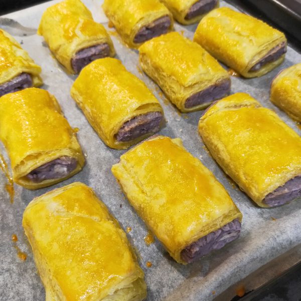 芋頭奶油酥：♛Elvira夢幻國度♛ 一起做