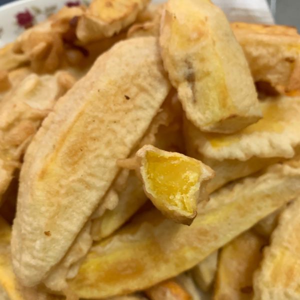 炸地瓜籤 (地瓜絲餅)：Lin  一起做