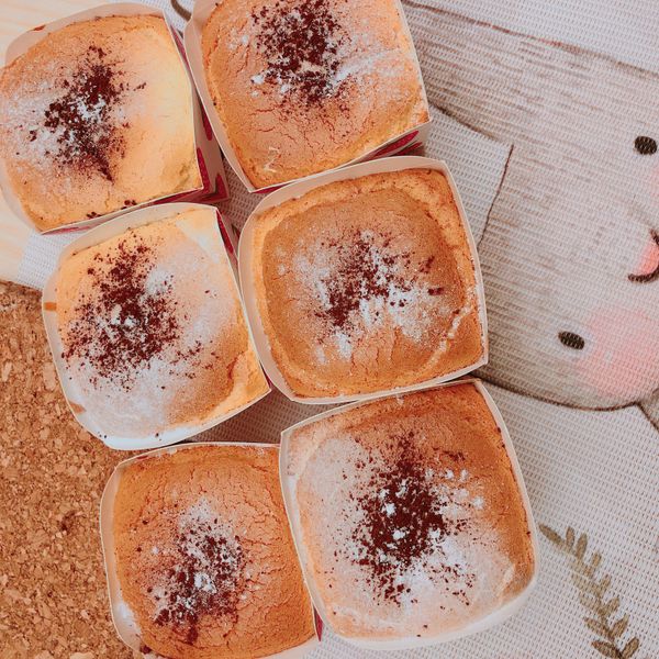 👩🍳小熊🐻原味杯子蛋糕:野薔薇 一起做