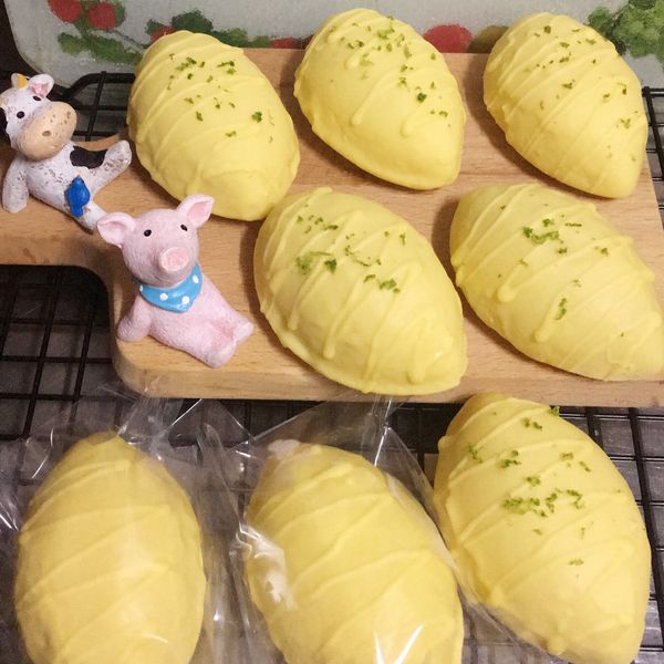 🍋檸檬小蛋糕🍋（無泡打粉、全蛋打發） : 陳娟一起做