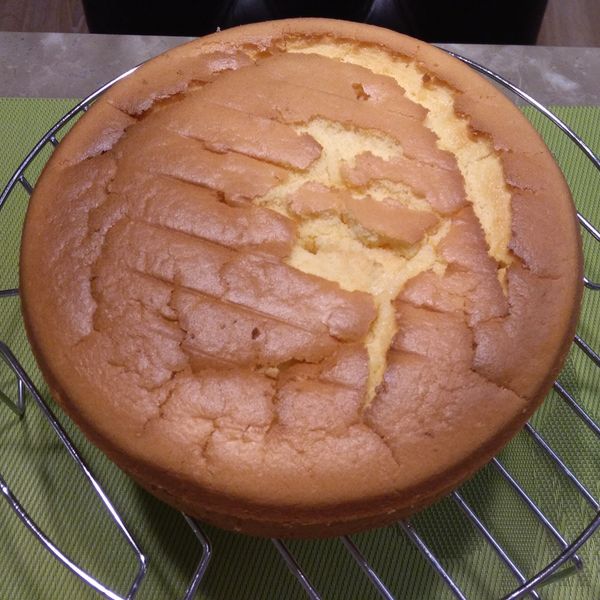 檸檬戚風蛋糕：Ting 一起做