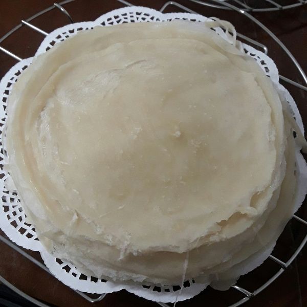 簡易自製潤餅皮(春捲皮):洪嘉萱 一起做