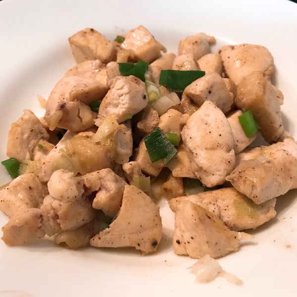 椒鹽雞丁（低醣可）：Helen 一起做
