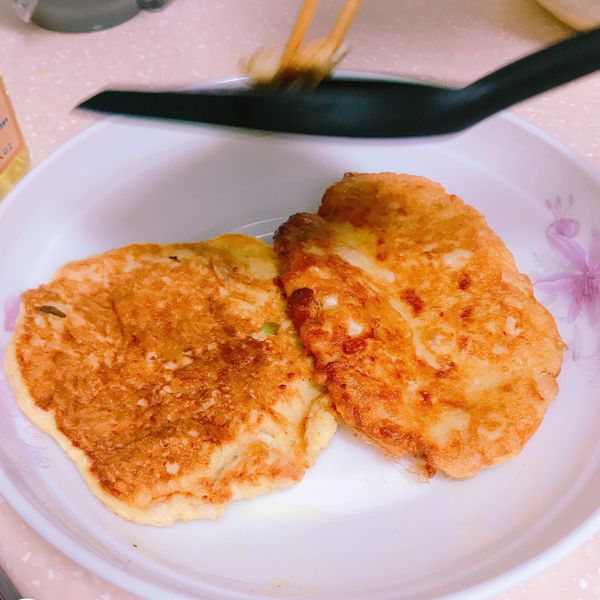 山藥肉餅 : P助太愛吃一起做