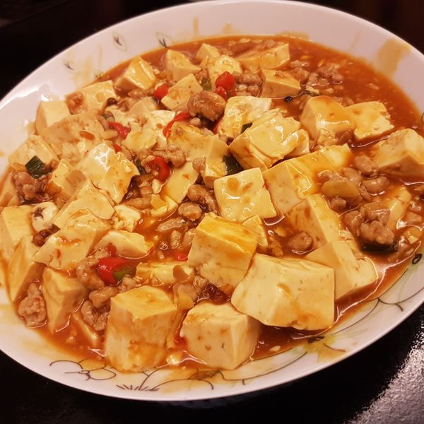 麻婆豆腐 : TA KO一起做