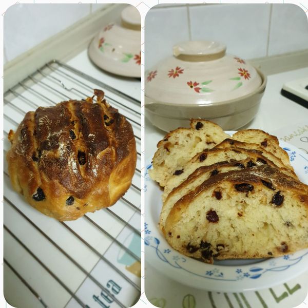 優格果乾軟麵包(免揉):Ella Hsieh 一起做