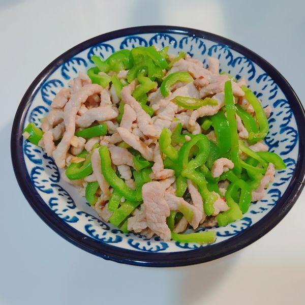 青椒炒肉絲 : Carina Tseng一起做