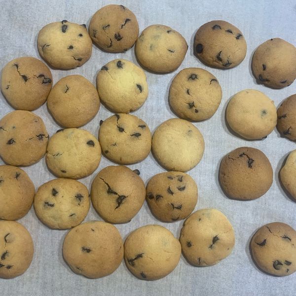 巧克力豆餅乾:李小梅 一起做