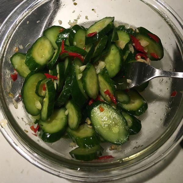 酸辣開胃小菜《醃小黃瓜》:Cian-Yu 一起做