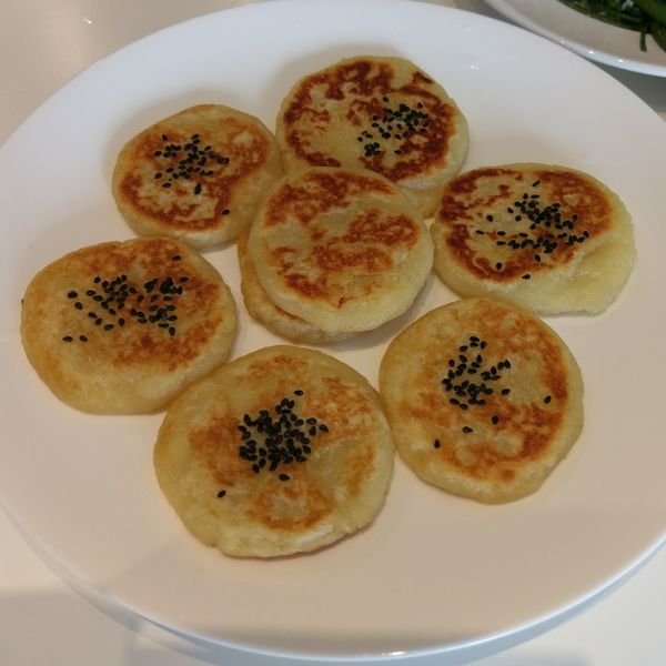 三種食材→煎出Q彈好吃的【地瓜餅】 : Mi-Chi Hsieh一起做