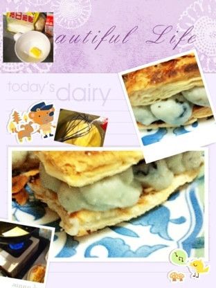 肉桂打噴嚏｜簡易蛋奶千層派 : 義大利人妻一起做