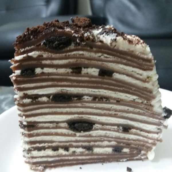 🍫OREO巧克力千層蛋糕🍫（免烤箱） : 祝菱一起做