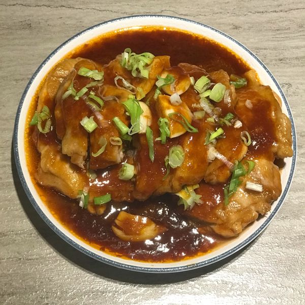 糖醋醬燒雞腿排 : 君君一起做