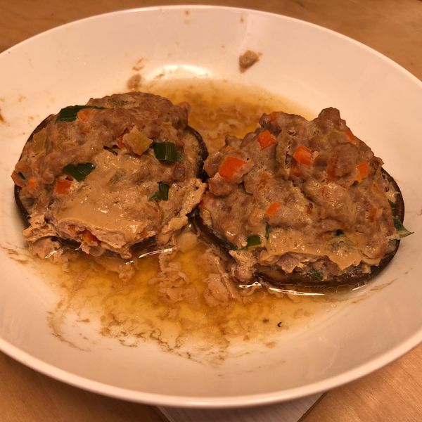香菇鑲肉 : wen wen一起做