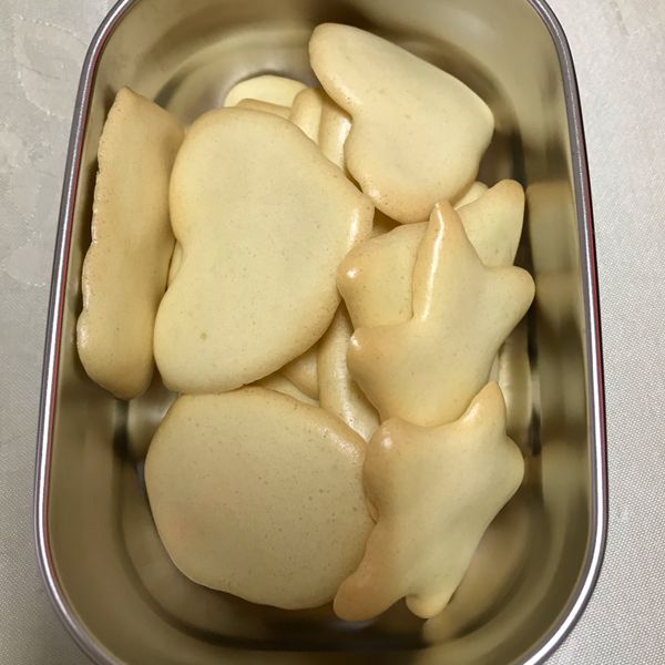 『寶寶食譜』無油手指餅乾(三種材料)：Verna Tu 一起做