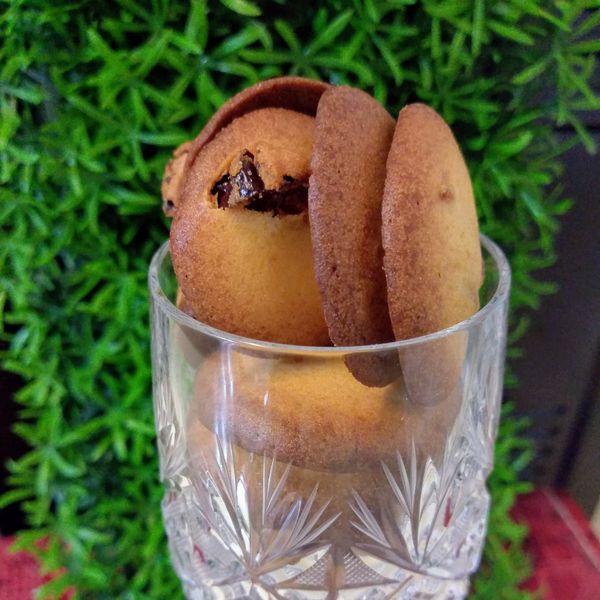 口感酥脆 - 葡萄乾小圓餅乾：Sophie Yeh 一起做