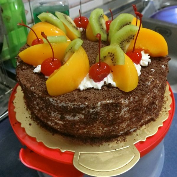 黑森林蛋糕 : 郭鈺筠一起做