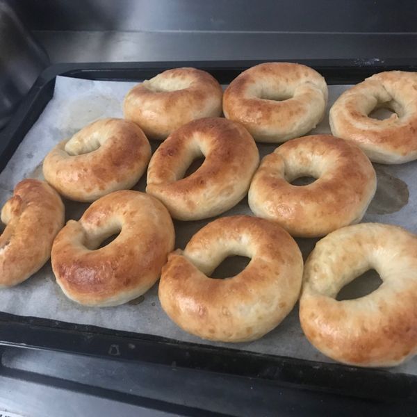 『原味鮮奶小貝果』簡單又可愛的早餐、點心 : 邱小妹一起做