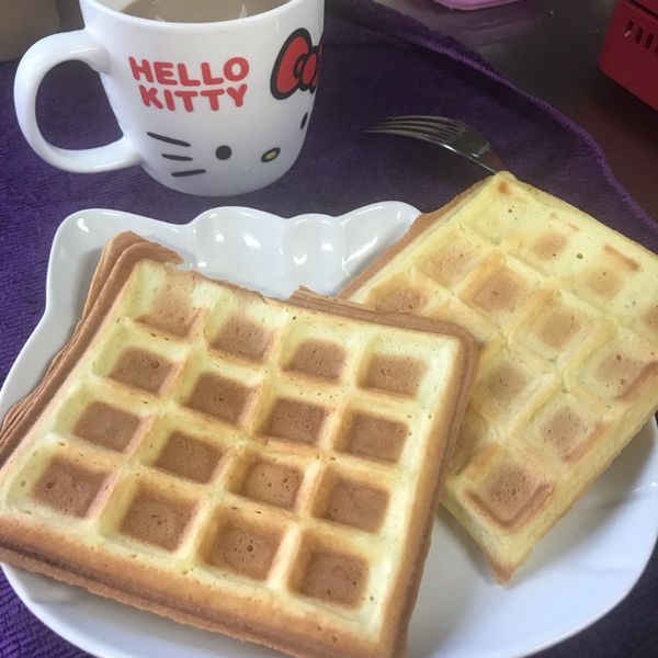 無泡打粉海綿雞蛋糕🥚一顆雞蛋量 : 吳鳳吟一起做