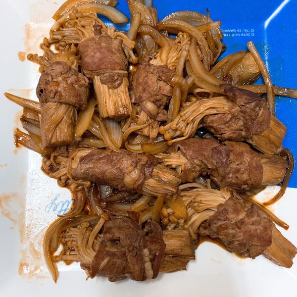 照燒金針菇肉捲:yueee 一起做