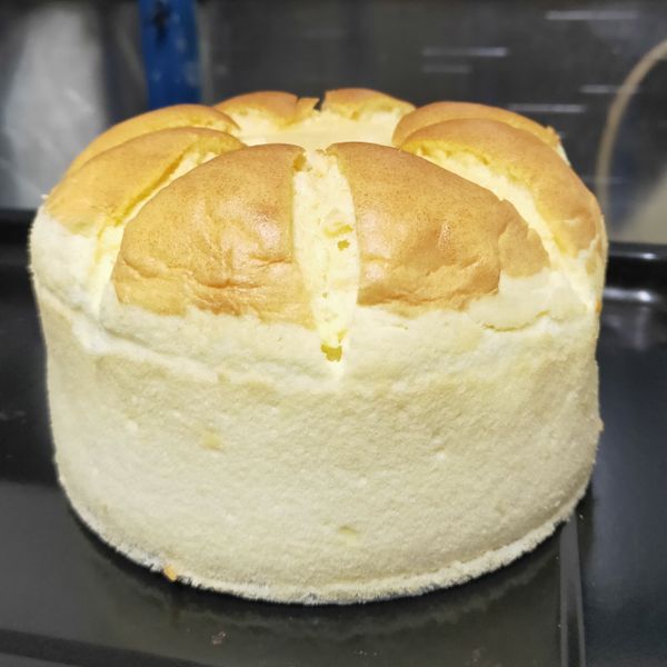 原味、可可、抹茶戚風蛋糕（6吋） : 綠茶媽一起做