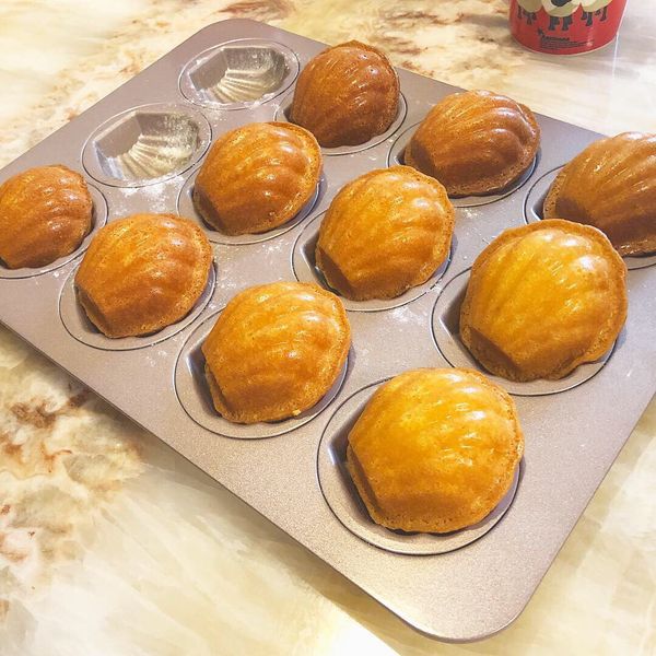 法式檸檬瑪德蕾蛋糕:Melissa 一起做